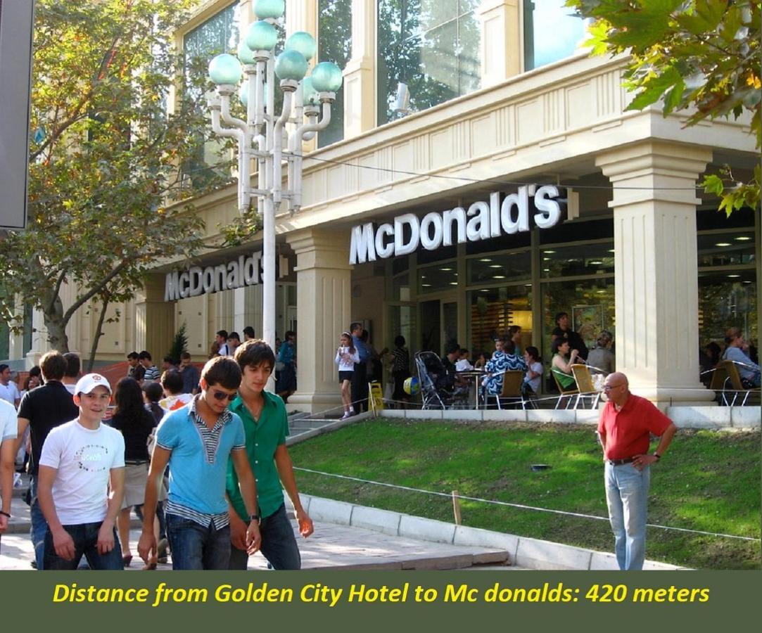 Golden City Hotel باكو المظهر الخارجي الصورة